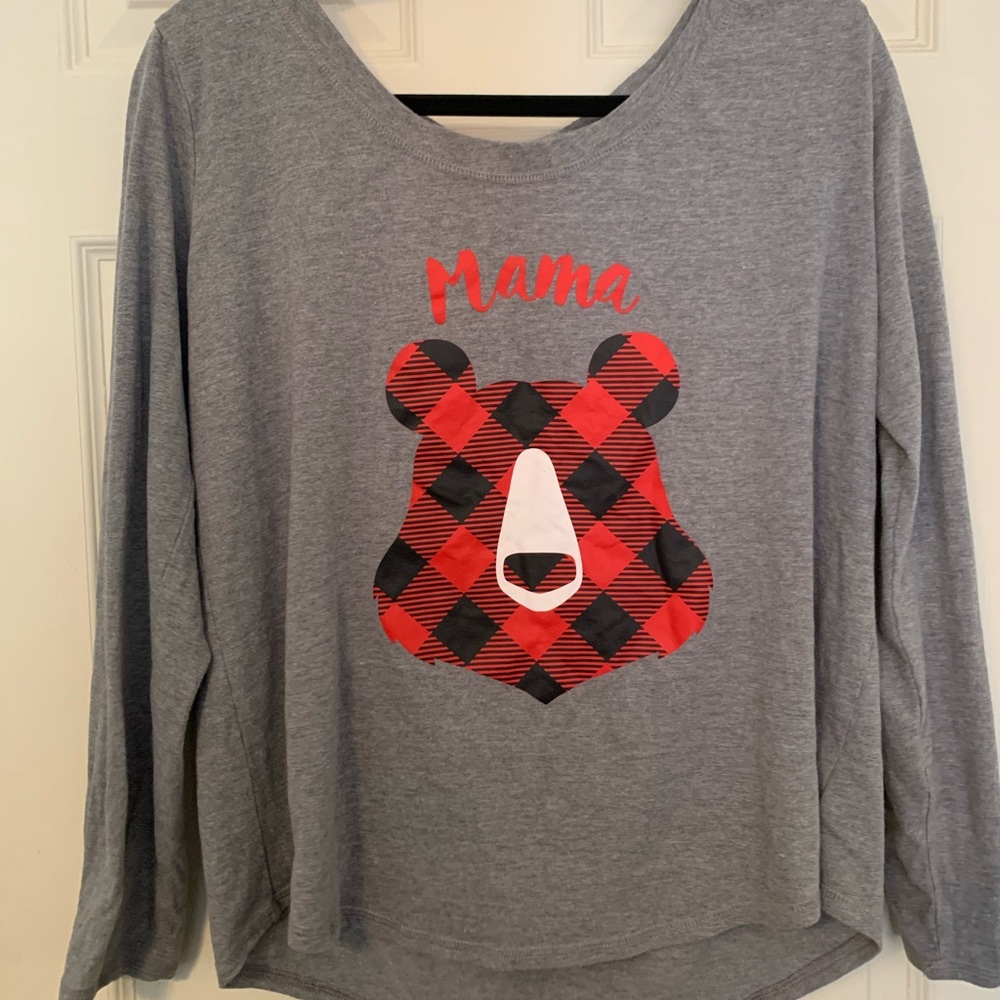Mama bear long sleeve t